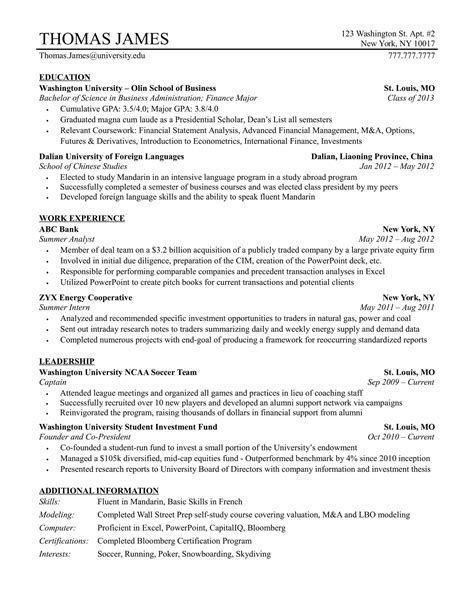 I just added the below section describing my current internship to my resume. . Wso resume template